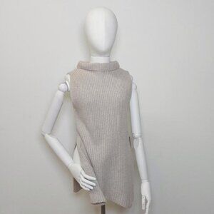 Wilfred sleeveless tunic turtleneck knit top Size Small